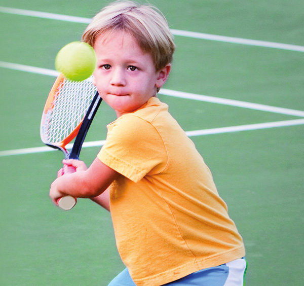 Tennis Kid child playing tennis