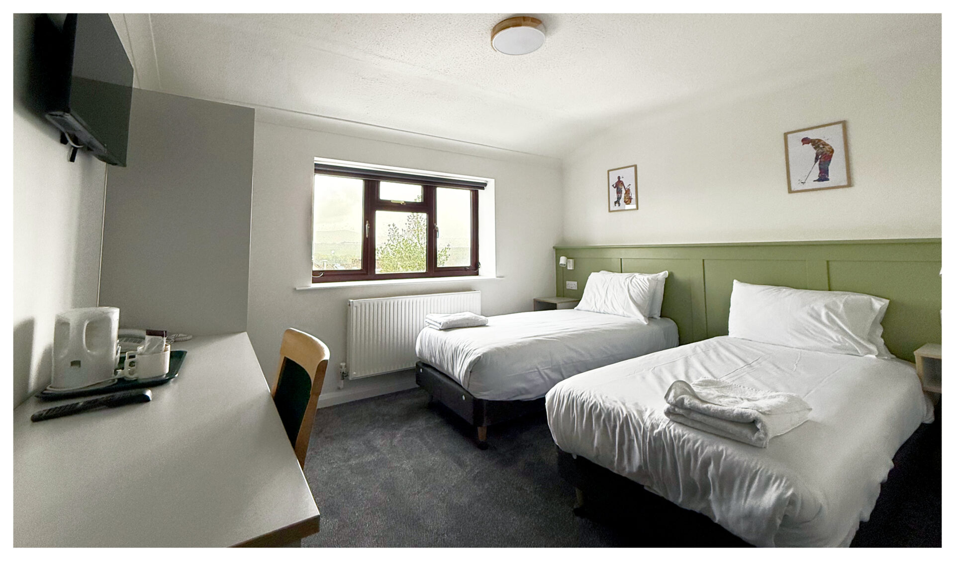 Image of upgraded family room accommodation at the Ashbury Resort.